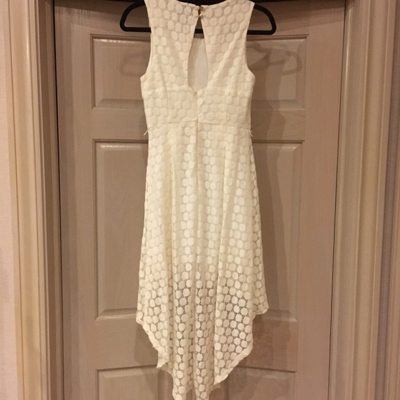 Forever 21 White High Low Dress - Picture 2 of 4